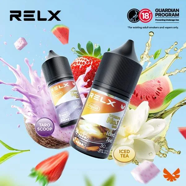 RELX 悅刻煙油 | 30ml 尼古丁鹽、原廠水果口味 | 台灣現貨正品